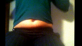My Belly in small pants