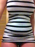 Striped fat belly