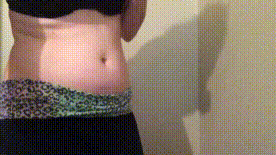 Empty belly and booty!