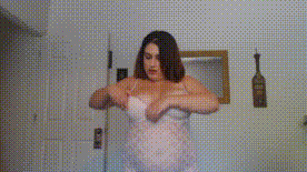Chubby girl lingerie extravaganza