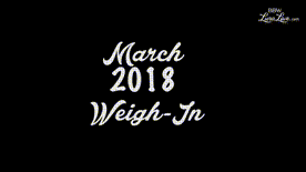 191 - 2018 Weigh-In