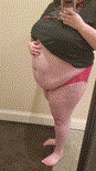 Jiggly Belly Soft Heart Panting and burping from a stuffed and bloated belly