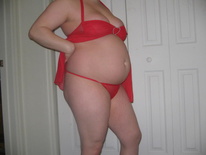 mypotbelly red lingerie