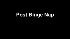 Post Binge Nap