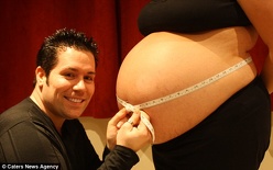 Woman With Biggest Pregnant Belly In The World…Almost 1