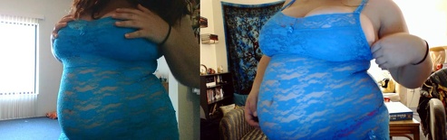 chubby girl videos-bigger in her blue nightie