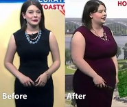 local weather girl weight gain