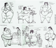 The Weight Gain Of Jenny Weng Pt 2 By Ray-Norr-