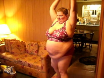Bbw Cynthia Bikini Belly Dance