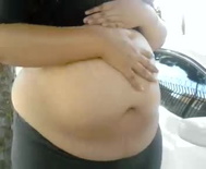 9 month pregnant chub chub