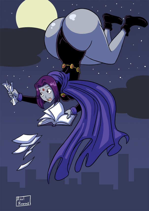 Commission Raven Takes Flight By Axel-Rosered.jpg