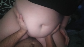 170385383503 squeeze my belly as i ride your dick
