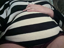 166686086558 sneaking some belly pics at work agai