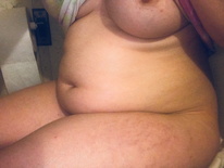 172189433408 a standing view of my full belly and  1
