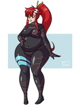commission   anti spiral yoko by axel rosered d5yqkc8-pre