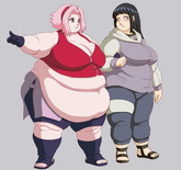 fat hina and sakura by eishiban d9wpevg-pre