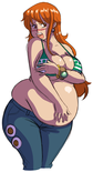 Fat timeskip nami by axel rosered