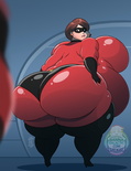 Extra THICC Helen Parr