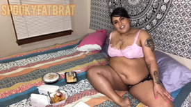 spookyfatbrat - BBW Weight Gaining Girlfriend
