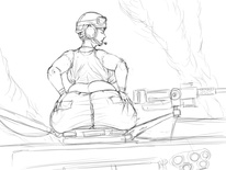 Get Your Ass In The Tank! (Sketch) by FoxFire486 718706505