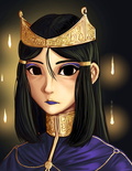 The Queen in Half-Light (Portrait Concept) by FoxFire486 730460103
