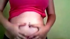 Hot young Girl another chubby belly rubbb