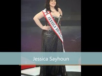 curvy woman from Lebanon , Jessica Sayhoun , beautiful model