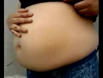 Baby belly at 5 months