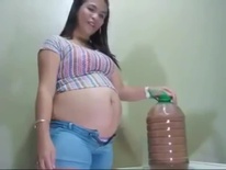 Huge-belly-bloat