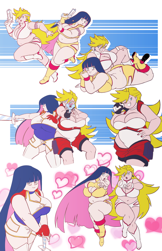 015 Panty & Stocking Cosplay Dirty Pair.png