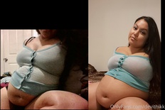Same shirt, bigger belly