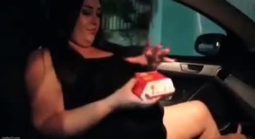 Stuffing in car
