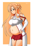 Chubby Asuna clothes