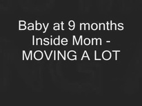 Baby MOVING IN BELLY - Is Baby Coming Out 9 months Pregnant Mom! - Baby Moves