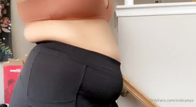Fat big belly girl 5