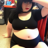 00130-2448044433-t1ianast8umy2 posing with her round fat belly wearing batman costume