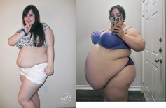 big cutie Lily before and after 13